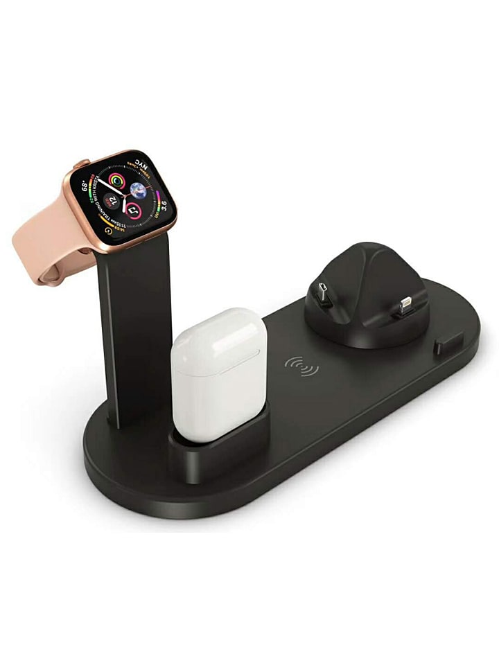 SWEET ACCESS Lightning-Docking-Station für iPhone und Apple Watch in Schwarz günstig kaufen onesize