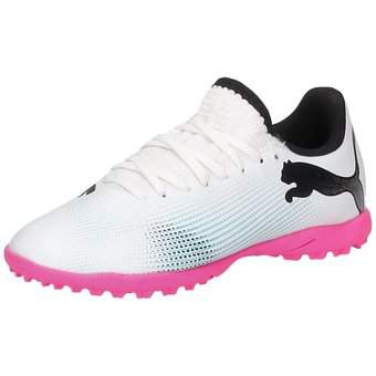 PUMA Future 7 Play TT Jr Fußball in weiß