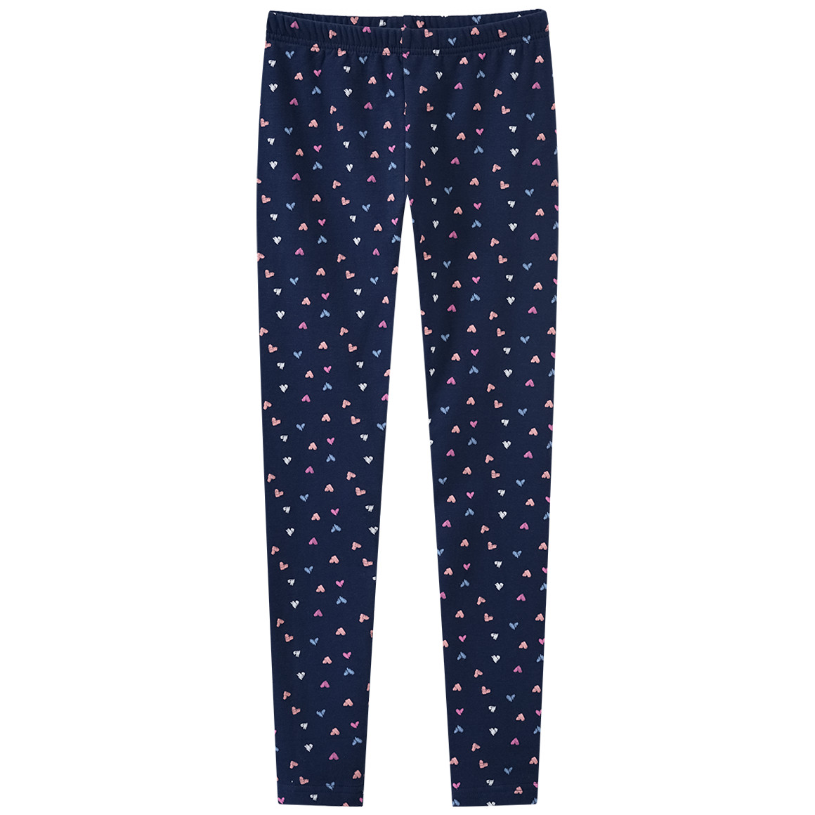 Mädchen Leggings mit Herz-Allover