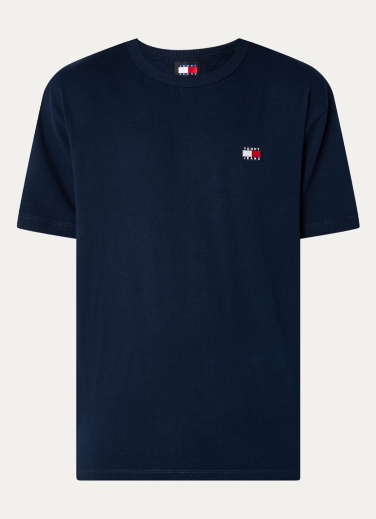 Tricou Tommy Hilfiger cu logo brodat