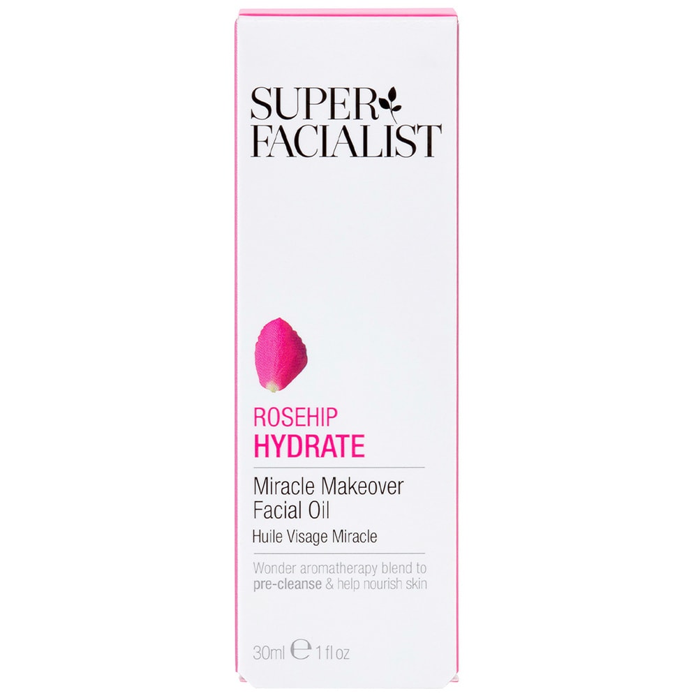 super facialist SUPER FACIALIST ROSE HYDRATE MIRACLE MAKEOVER FACIAL OIL 30ML Soin visage