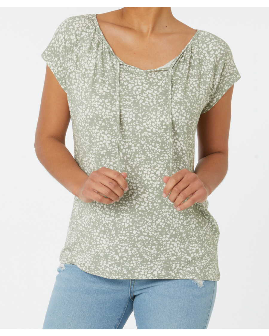 T-Shirt mit Stretchanteil