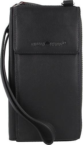 Greenburry Nappa Handytasche RFID Leder 8 cm