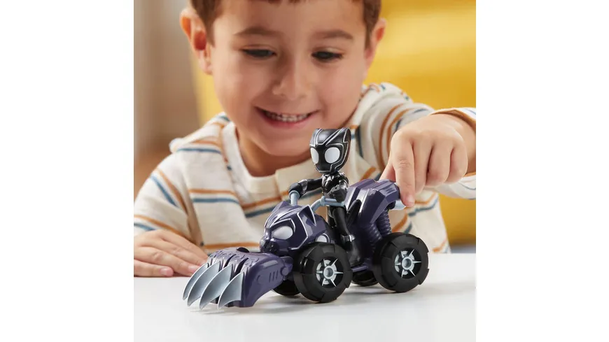 Hasbro - Marvel Spidey and His Amazing Friends Black Panther, Panther Patroller