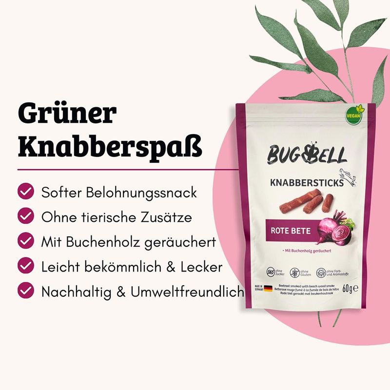 BugBell Knabbersticks Rote Bete