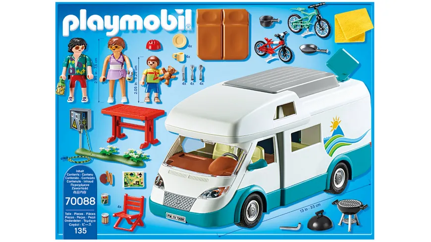 PLAYMOBIL 70088 - Family Fun - Familien-Wohnmobil