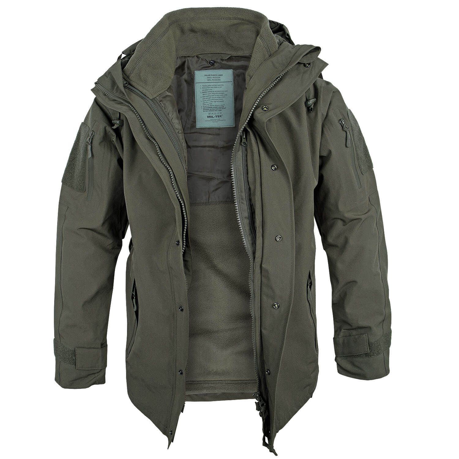 Nässeschutzjacke m. Fleecejacke Gen. II