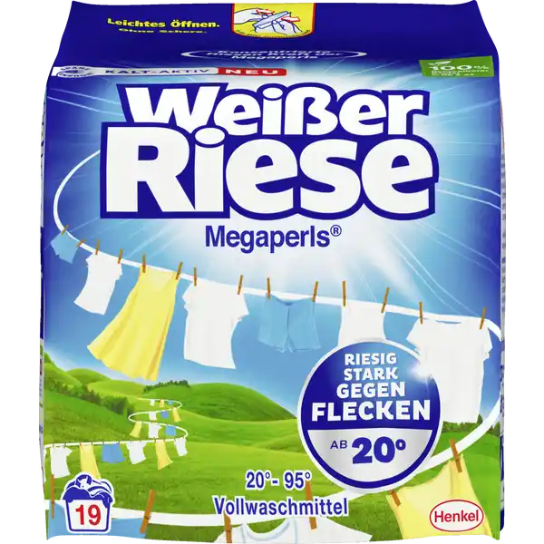 Megaperls Vollwaschmittel 19 WL