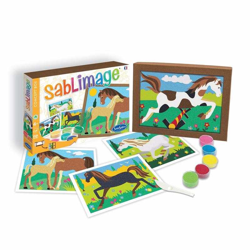 Sablimage Les chevaux Sentosphère