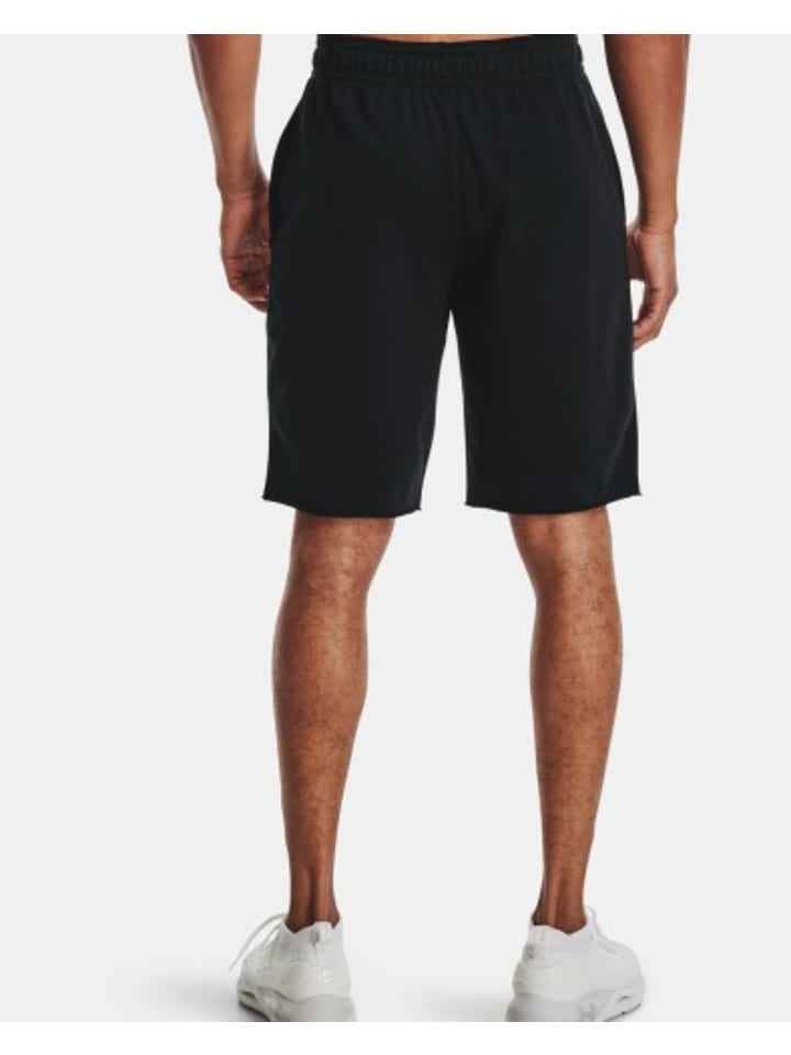 Under Armour Rival Terry Shorts in Schwarz günstig kaufen