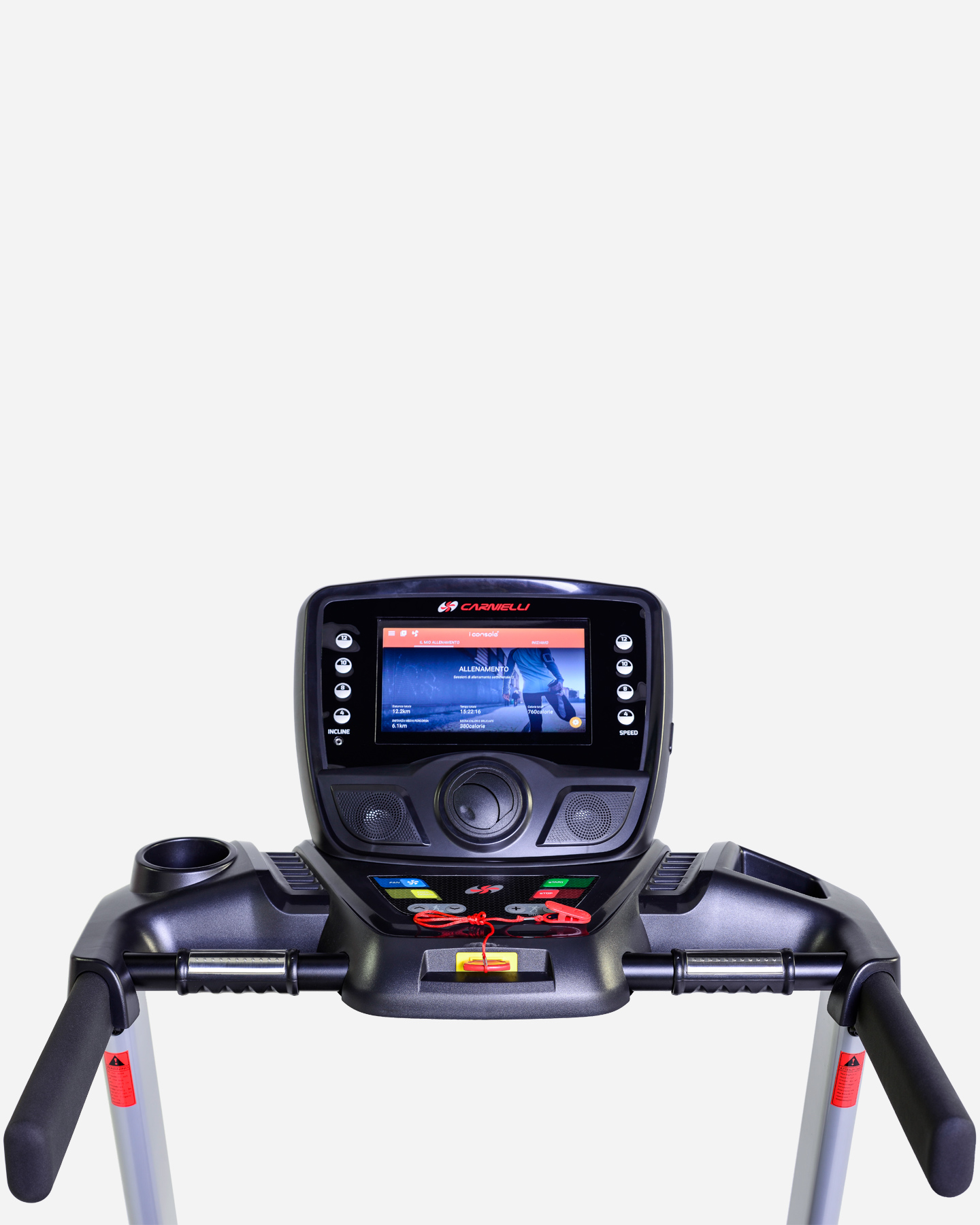 Bežecký pás Carnielli HP Pro Race Plus R3 PLUS DOTYKOVÁ OBRAZOVKA