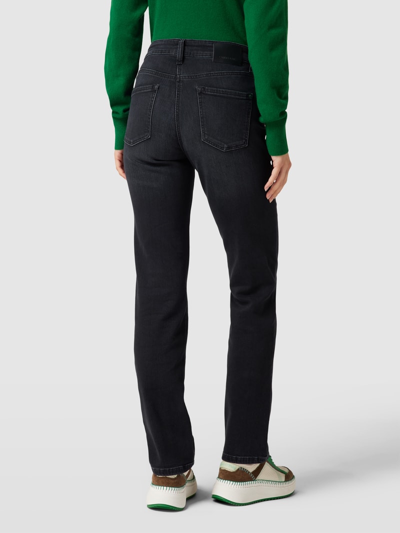 Jeans im 5-Pocket-Design Modell 'PIPER' in schwarz