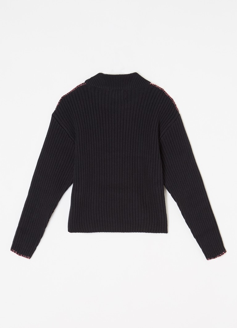 Off-White Rib-knit sweater in wool blend