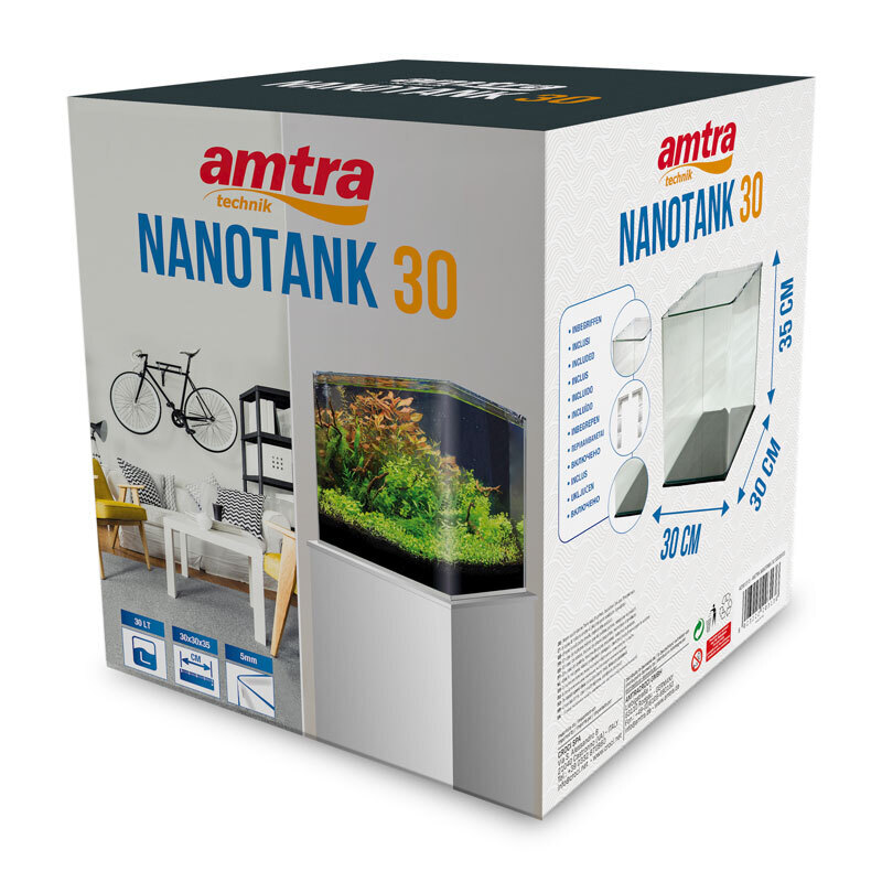Amtra Nano-Aquarien Amtra Nanotank Glasbecken 30 l