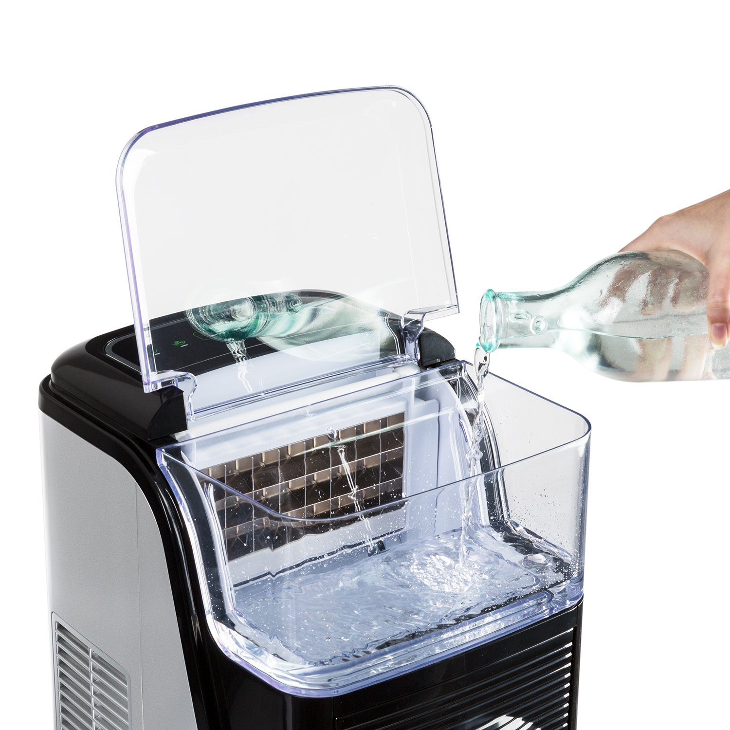 Klarstein Eiswürfelmaschine Kristall