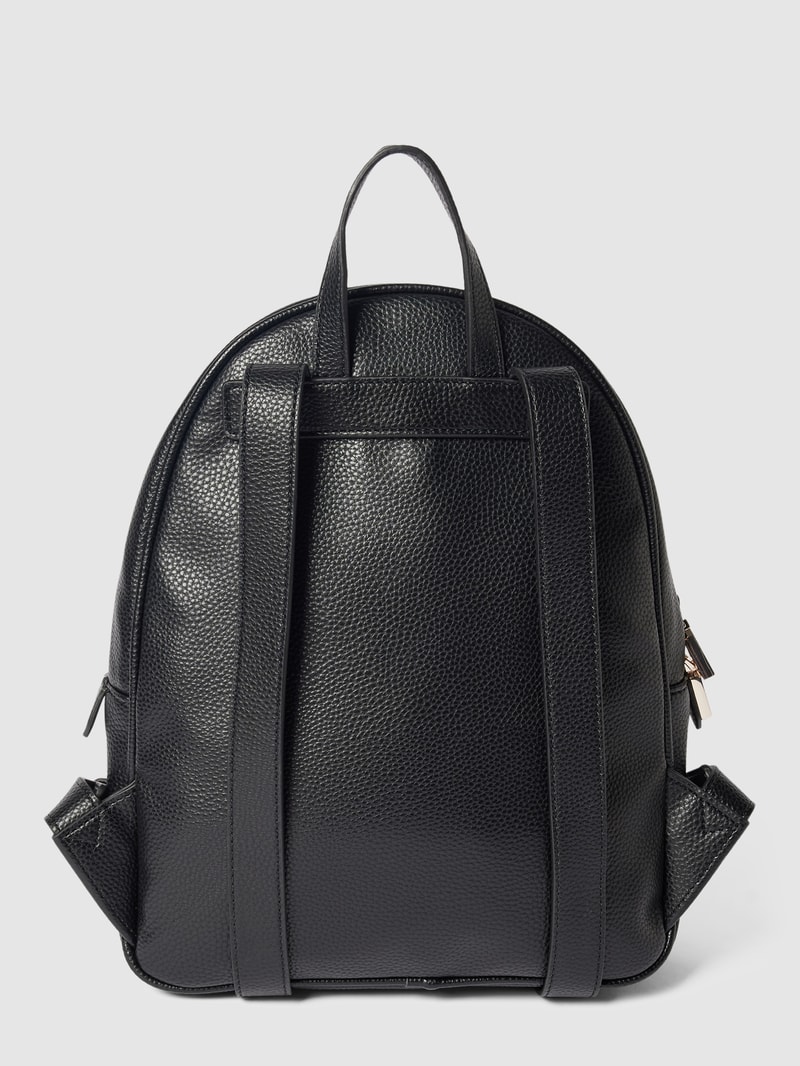 Rucksack mit Label-Detail Modell 'ELEMENTS' in schwarz