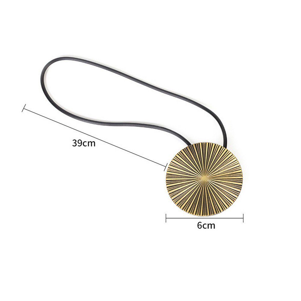 Raffhalter Vorhangbinder Vorhangseil Magnetische Schnalle Vorhangzubehör Vorhänge, Ronner UG, (2-tlg)