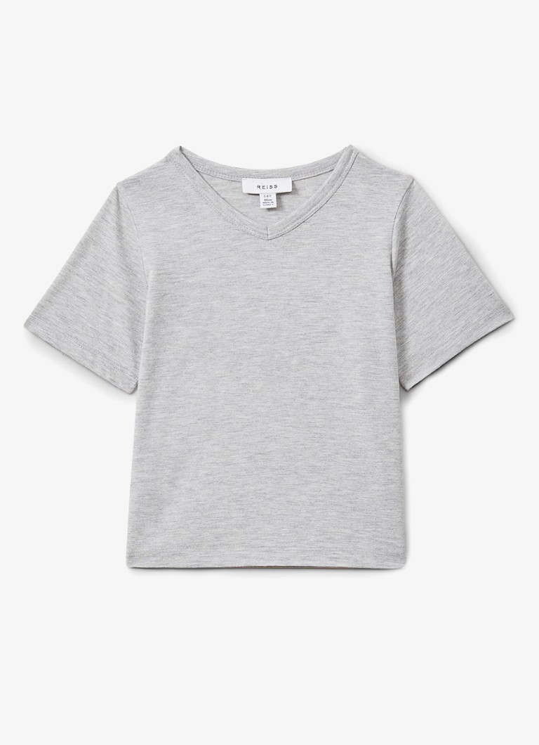 Tricou cu guler în V Reiss Bailey