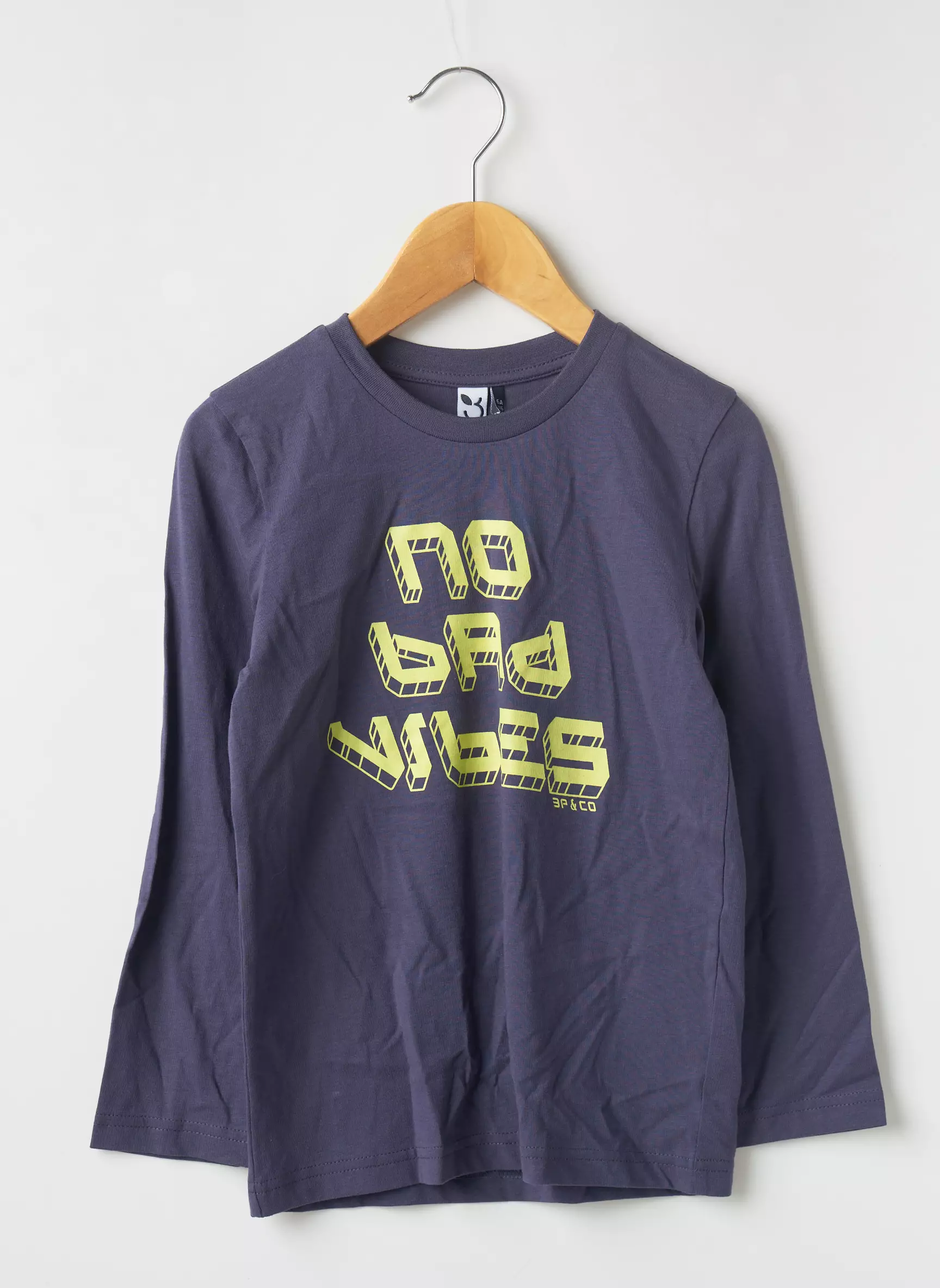 3 Pommes Tshirts Garcon couleur bleu