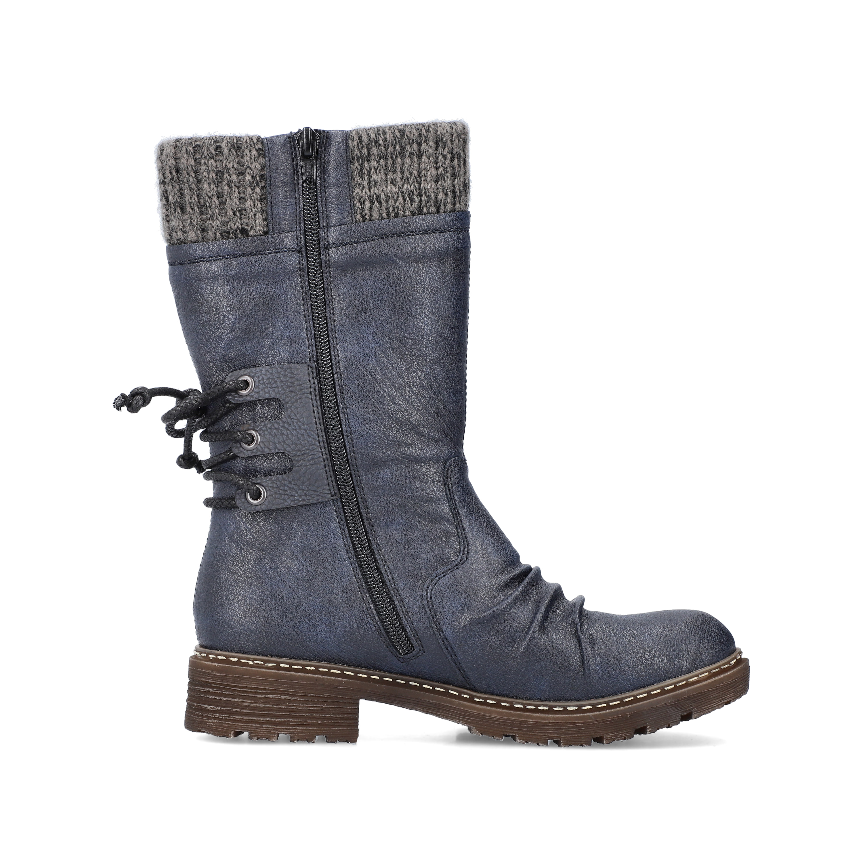Rieker Damen Kurzstiefel schieferblau