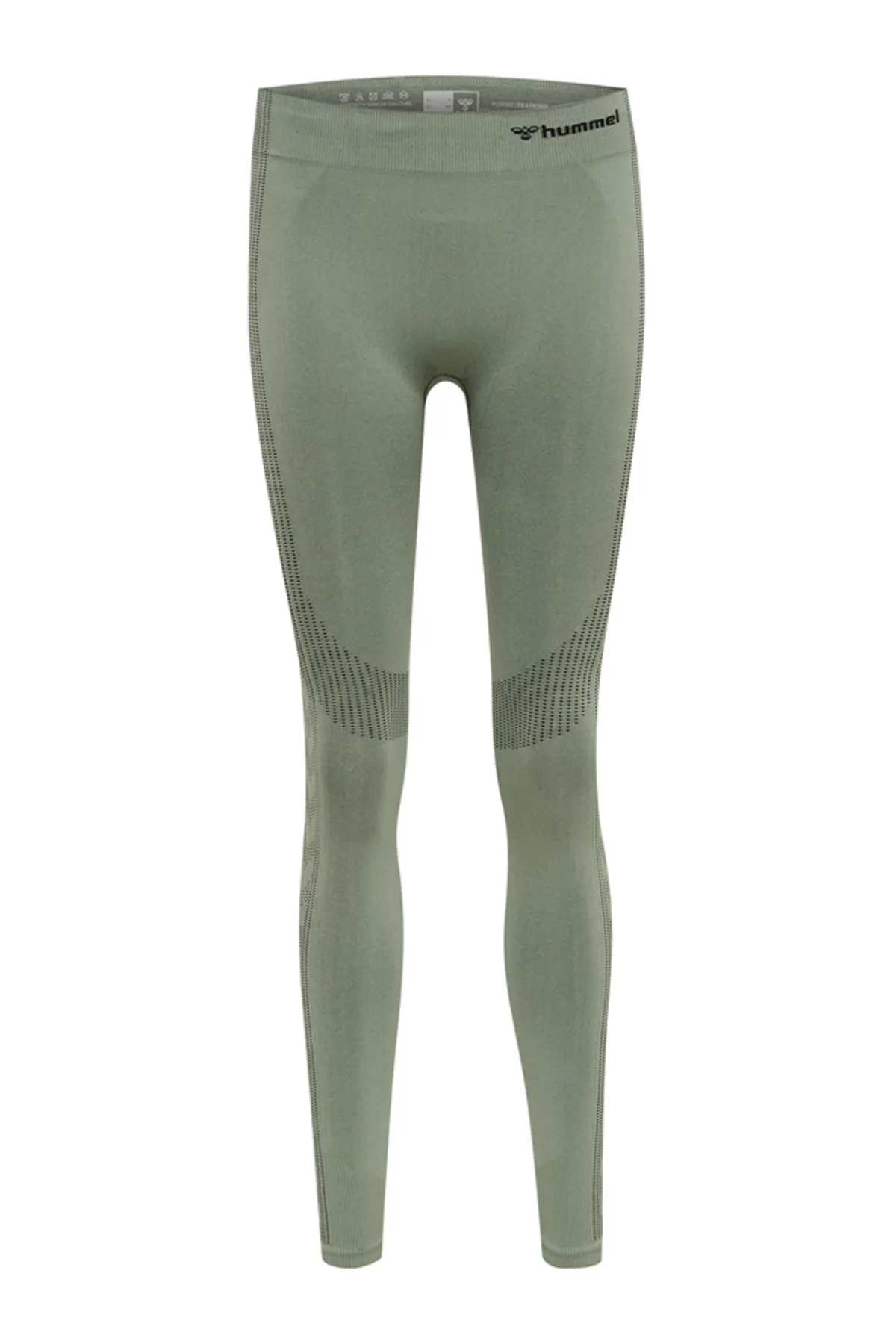 hummel  Sport-Leggings - Grün - Mittlerer Bund