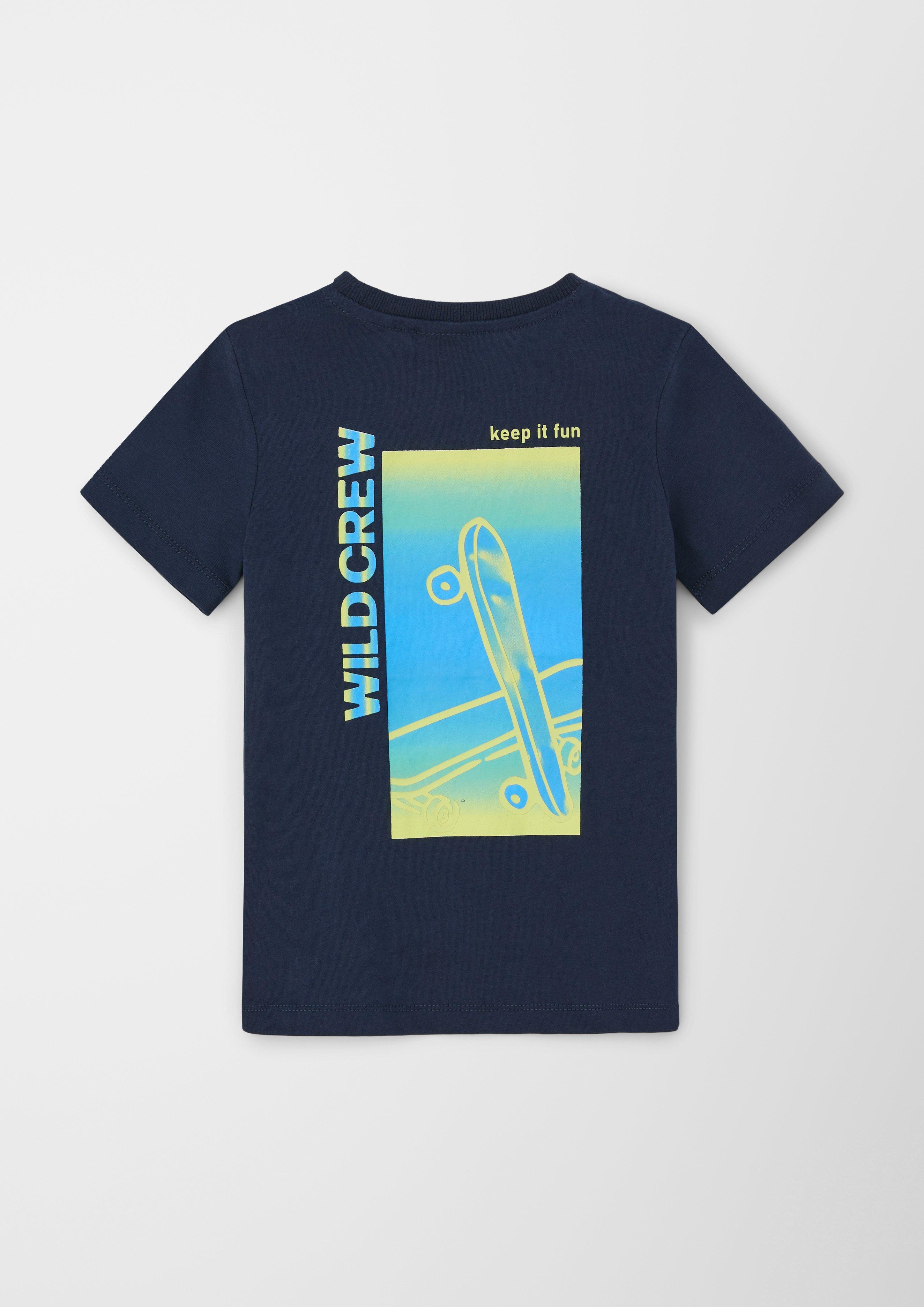 T-Shirt mit großem Backprint  2130646-5952