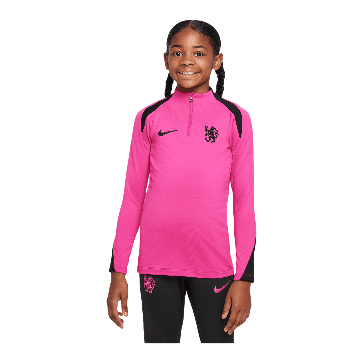 Nike FC Chelsea Strike Drill Top Sweatshirt 3rd Kids Pink F659
