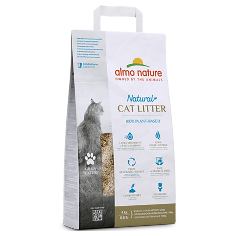 Almo Nature Natural Körnige Katzenstreu zu TOP-Preisen | bitiba %