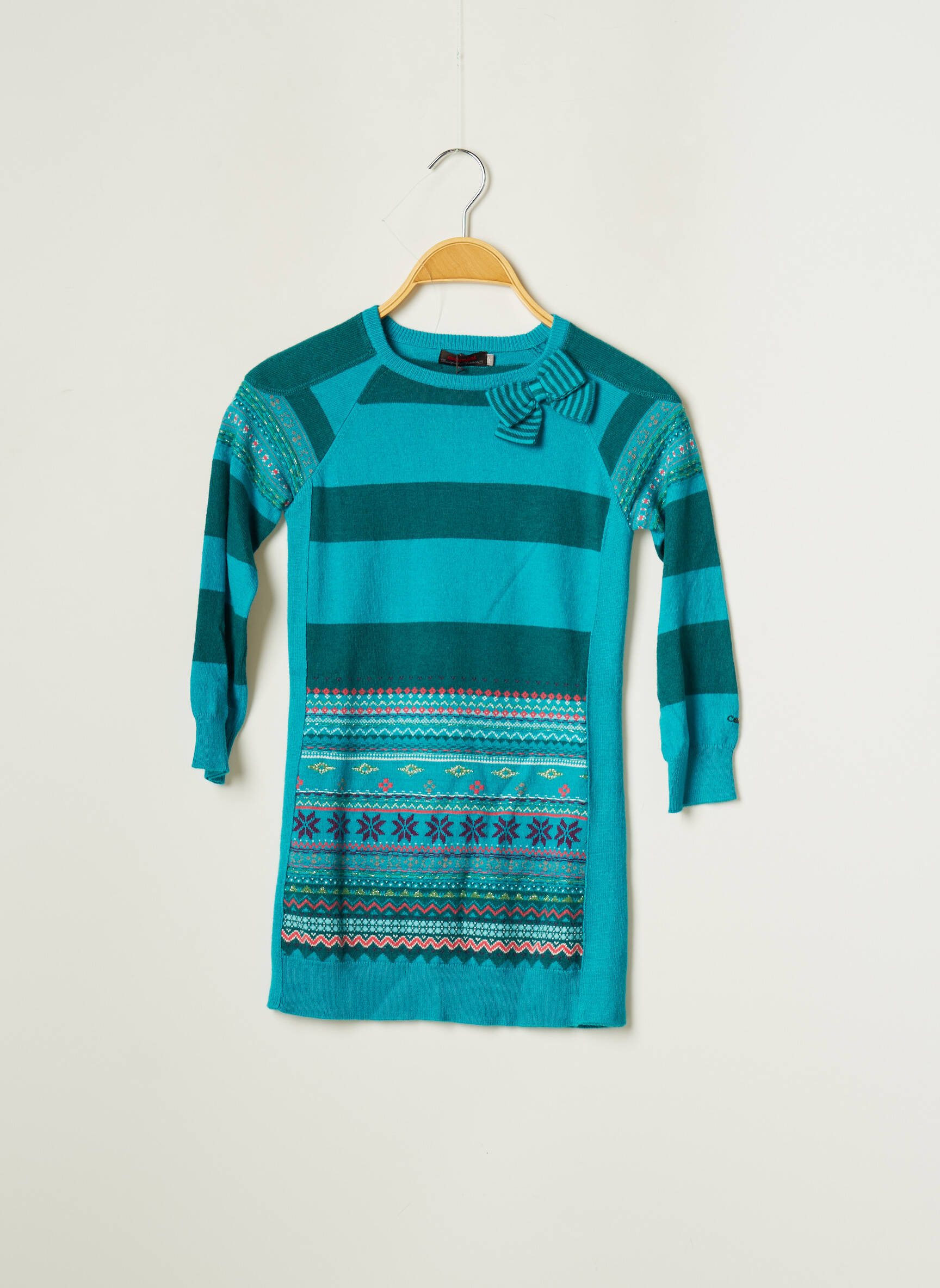 Catimini Robes Mi Longues Fille couleur vert