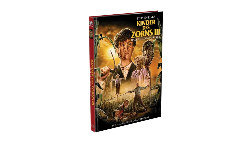 Stephen King's KINDER DES ZORNS 3 – Das Chicago Massaker - 2-Disc Mediabook Cover A (Blu-ray + DVD) Limited Edition - Unrated