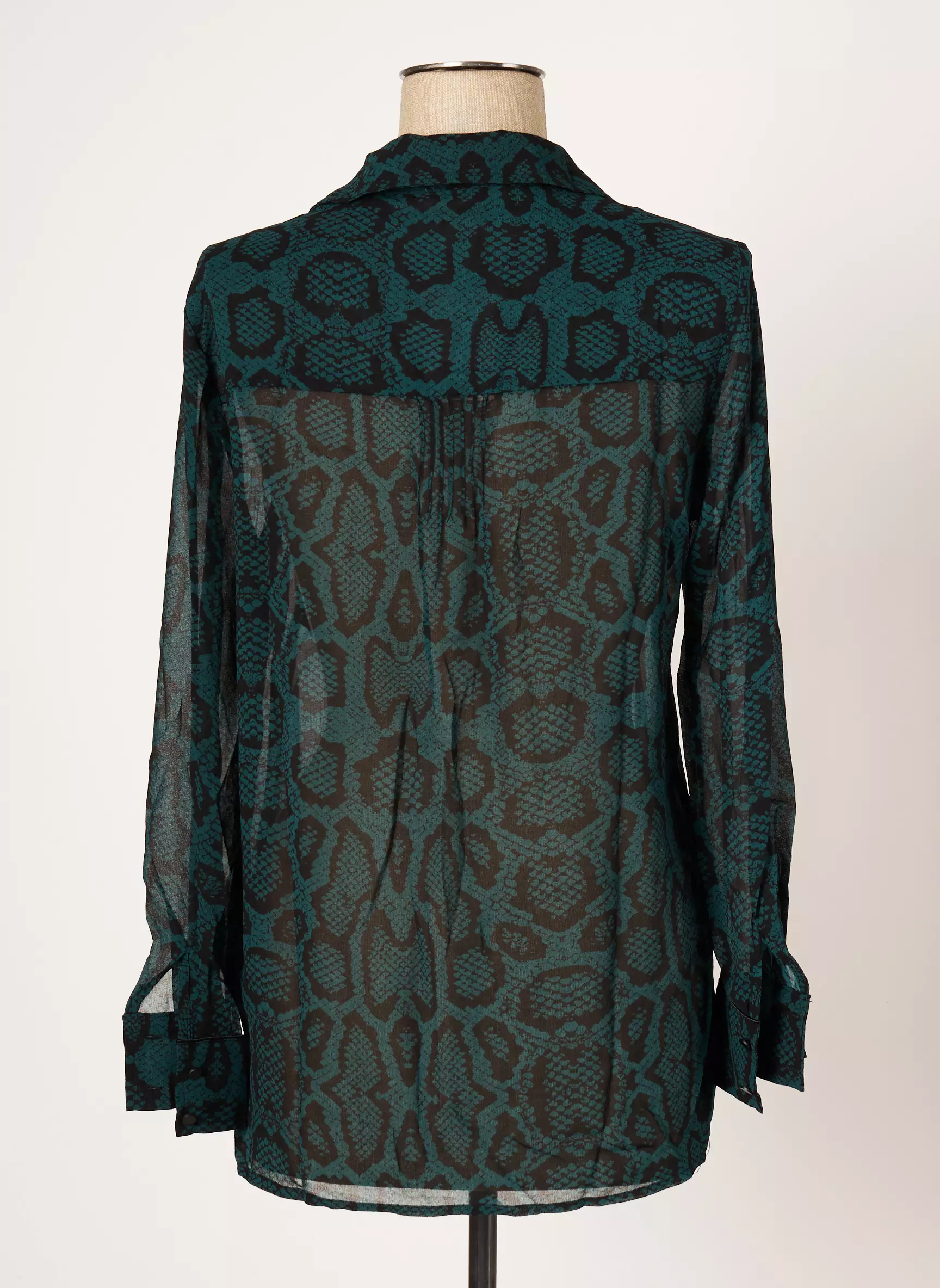 Grace Mila Chemisiers Femme couleur vert