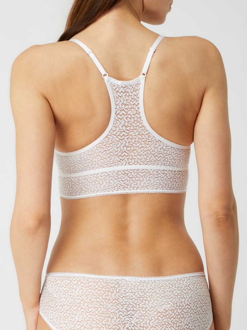 Bustier aus Spitze in weiß