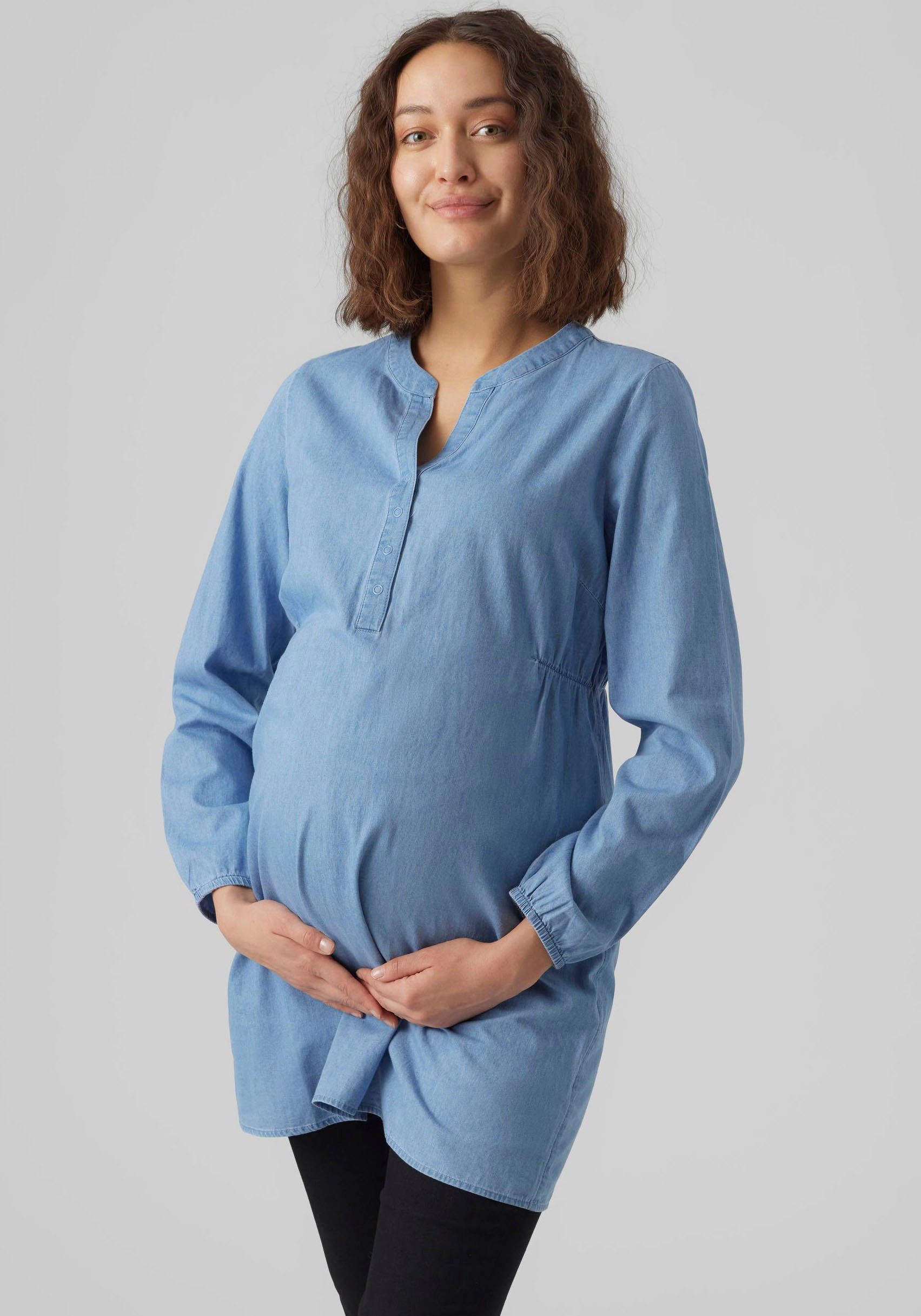 Mamalicious Umstandsbluse MLCHASE LIA L/S WO TUNIC 2F