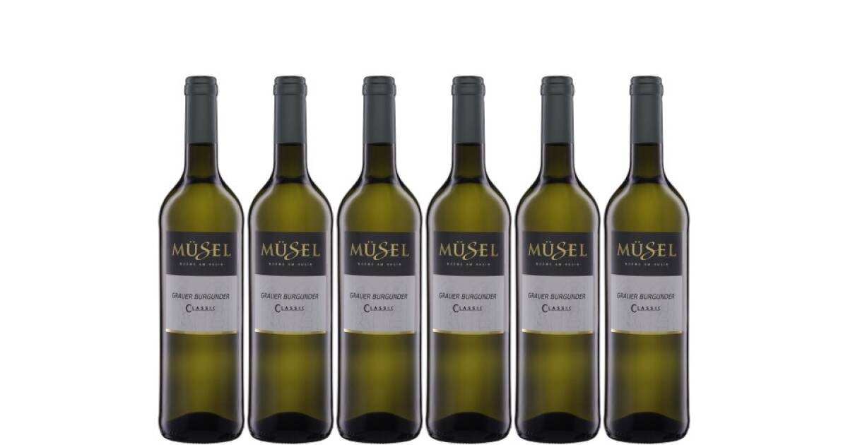 6er Grauburgunder Paket von Weingut Müsel günstig bei wein.de kaufen