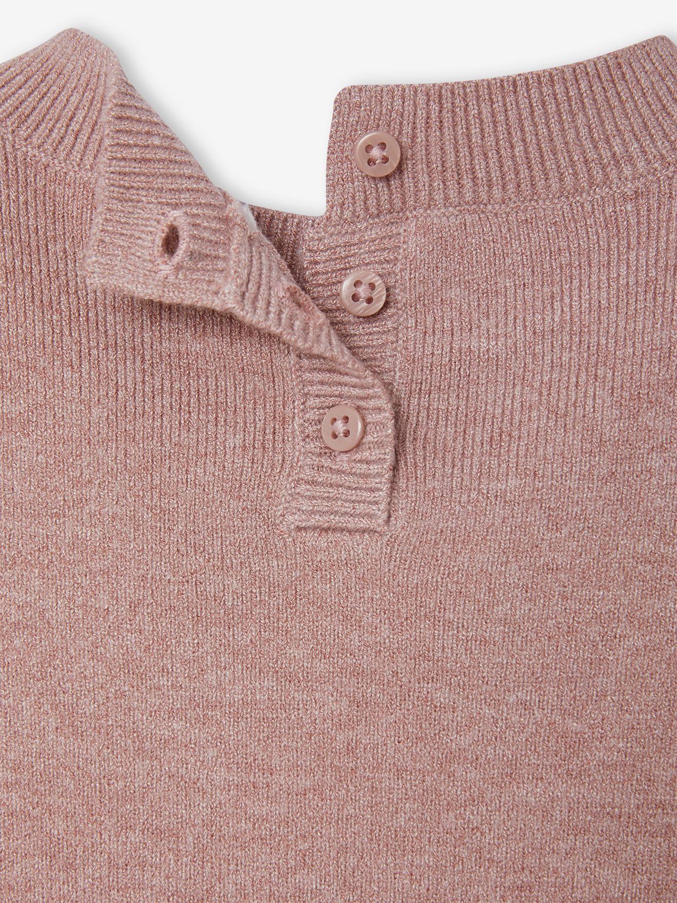 Vertbaudet Mädchen Baby Strickkleid - lila