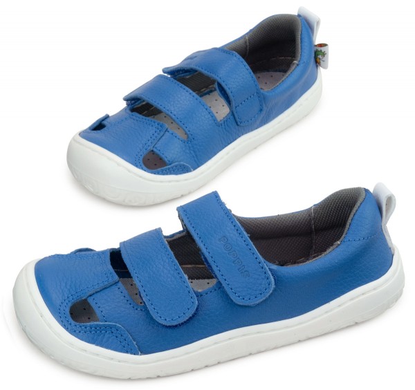 Poppis ~ Sandale Leder ~ Blau