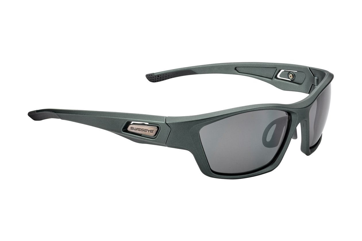 Swiss Eye Trail grey blue metallic matt, grey / smoke FM Lens