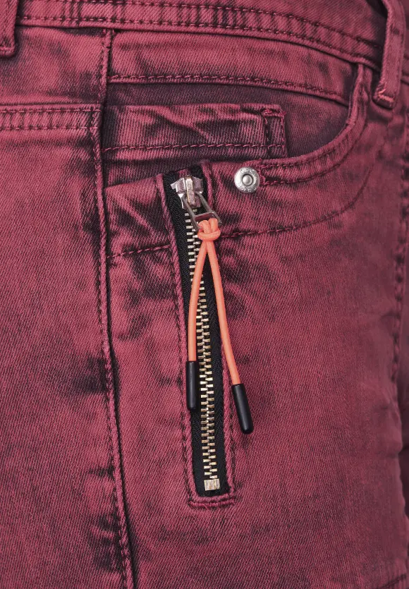 CECIL Farbige Slim Fit Jeans