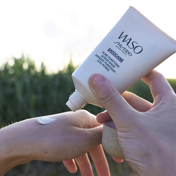 Shiseido WASO Satocane Pore Purifying Scrub Mask Gesichtsmaske