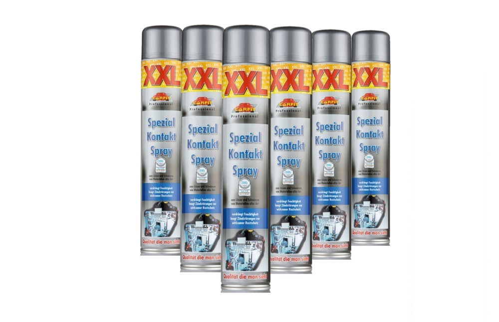 Carfit XXL Spezial Kontakt Spray 6er Set