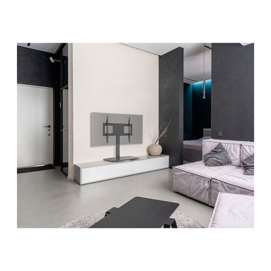 Suport de perete EDENWOOD MDF negru pentru televizor de 32