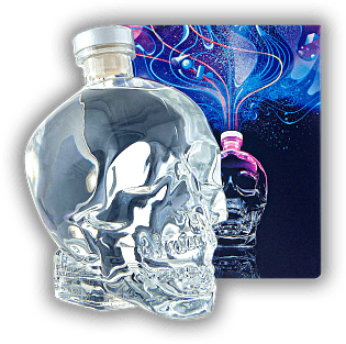Crystal Head Vodka 1,0 Liter Crystal Head Vodka 1,0 Liter Natürlich weicher Premiumvodka in einer außergewöhnlichen Flasche. 1	 Liter - Vol 40%