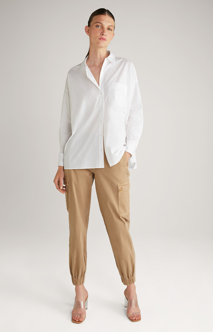 Cargohose in Beige