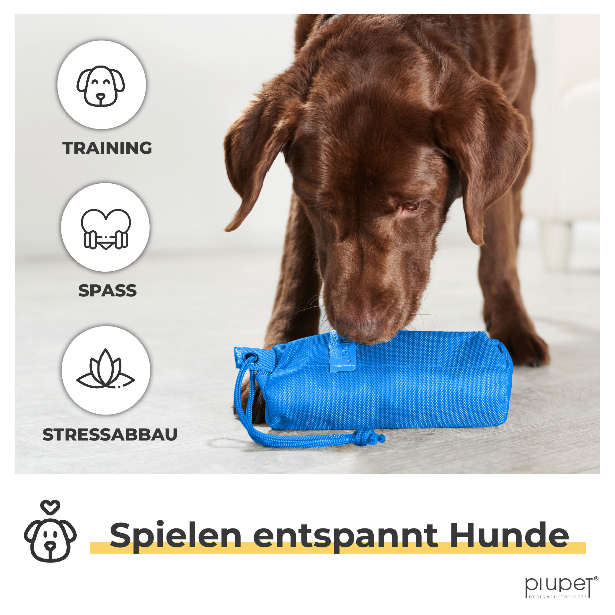 PIUPET Snackbeutel PIUPET Apportierbeutel/Futterdummy