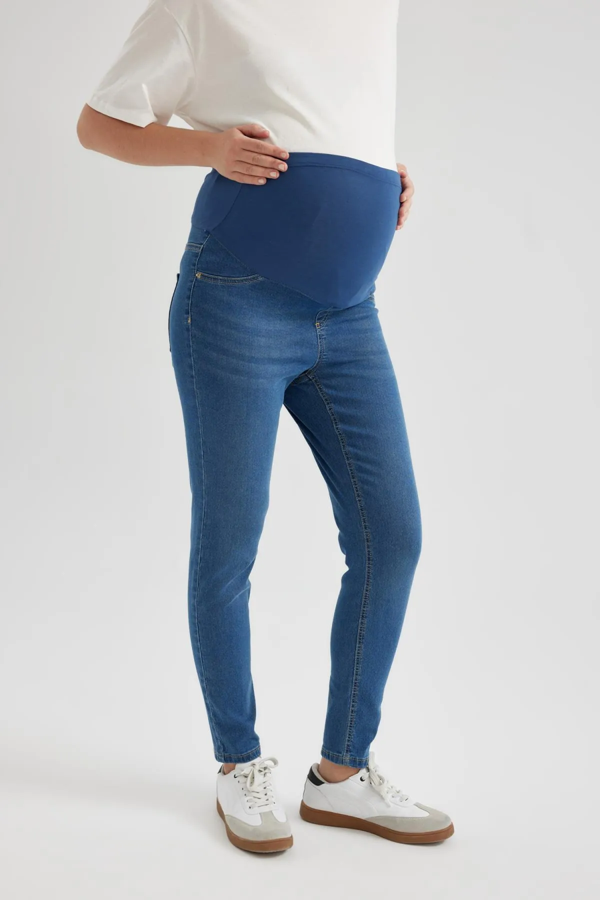DeFacto  Skinny Fit, extra enge Passform, normale Taille, extra schmales Bein, Umstandshose