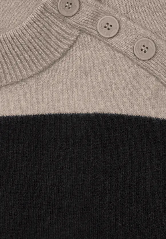 Street One Pullover mit Blockstreifen