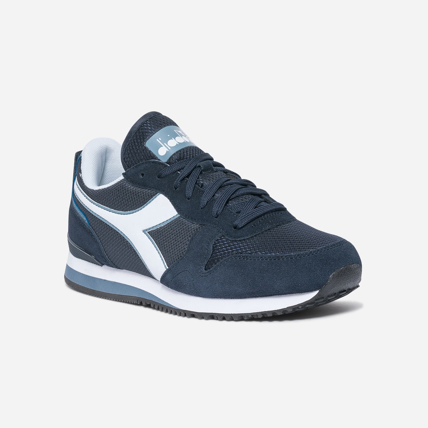Tennis DIADORA bleu marine bi matière