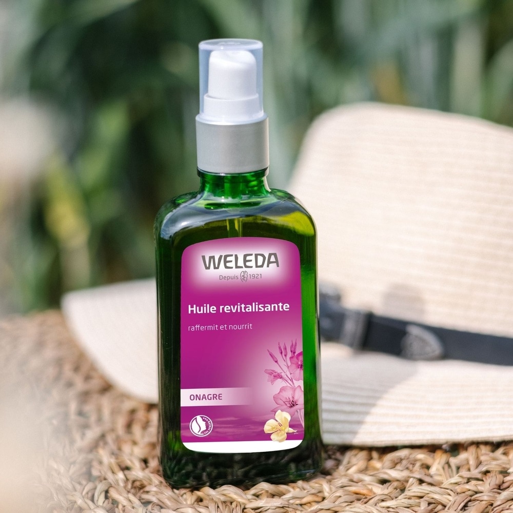 WELEDA Onagre Huile revitalisante - 100 ml (flacon pompe) Huiles