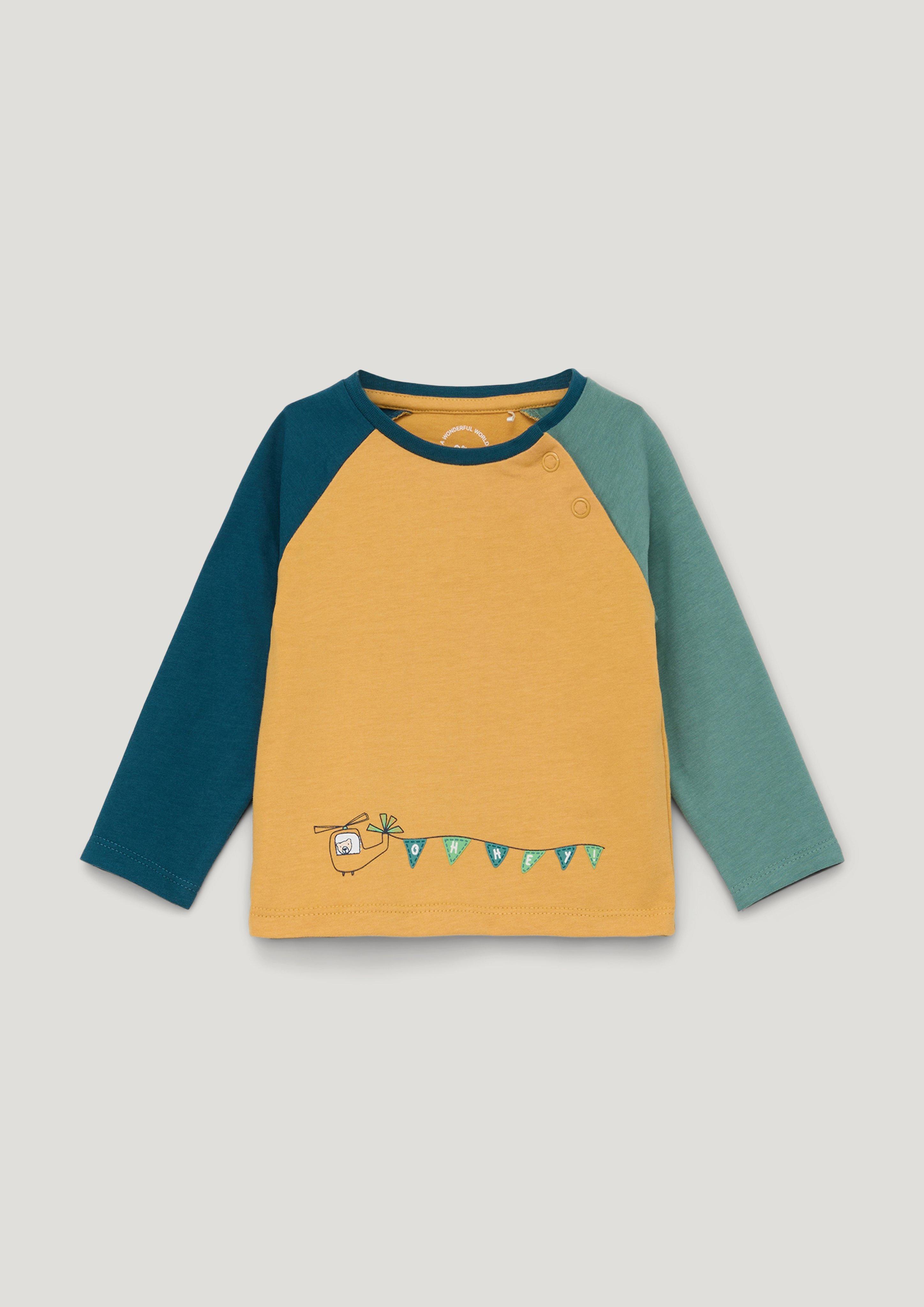 Raglan-Shirt mit Colour Blocking  2133934-1730