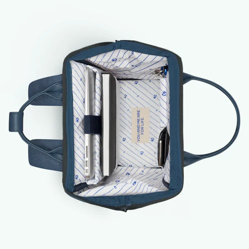 San Giljan Medium Adventurer Backpack, Navy Blue